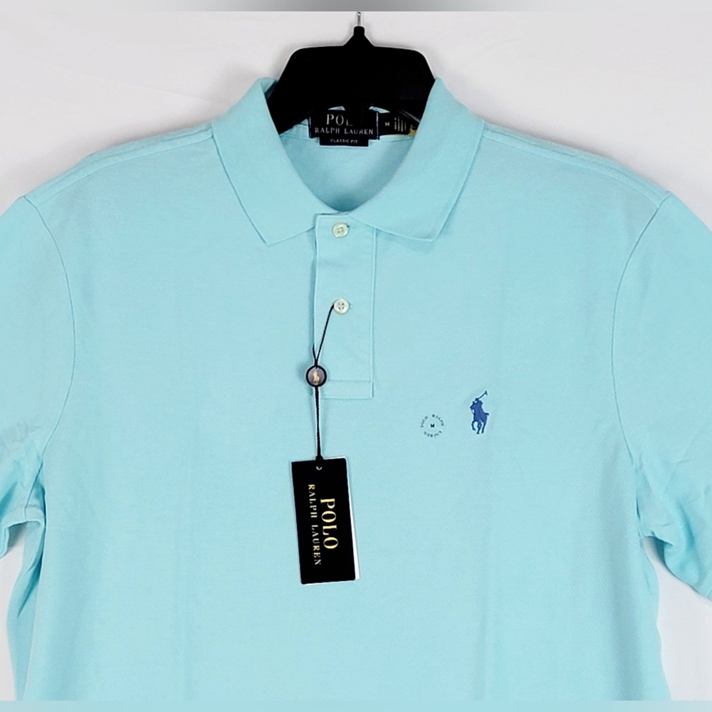 $110 Polo Ralph Lauren Men Cotton Pony Polo Shirt - Picture 5 of 7